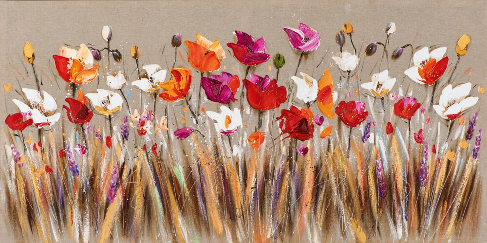 image LAND Bild Blumen und Farben  | Schubiger Möbel
