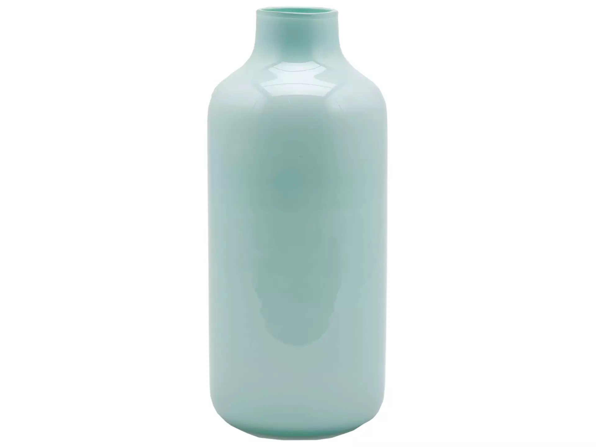 Vase Glas Eisblau H: 34 cm Edg