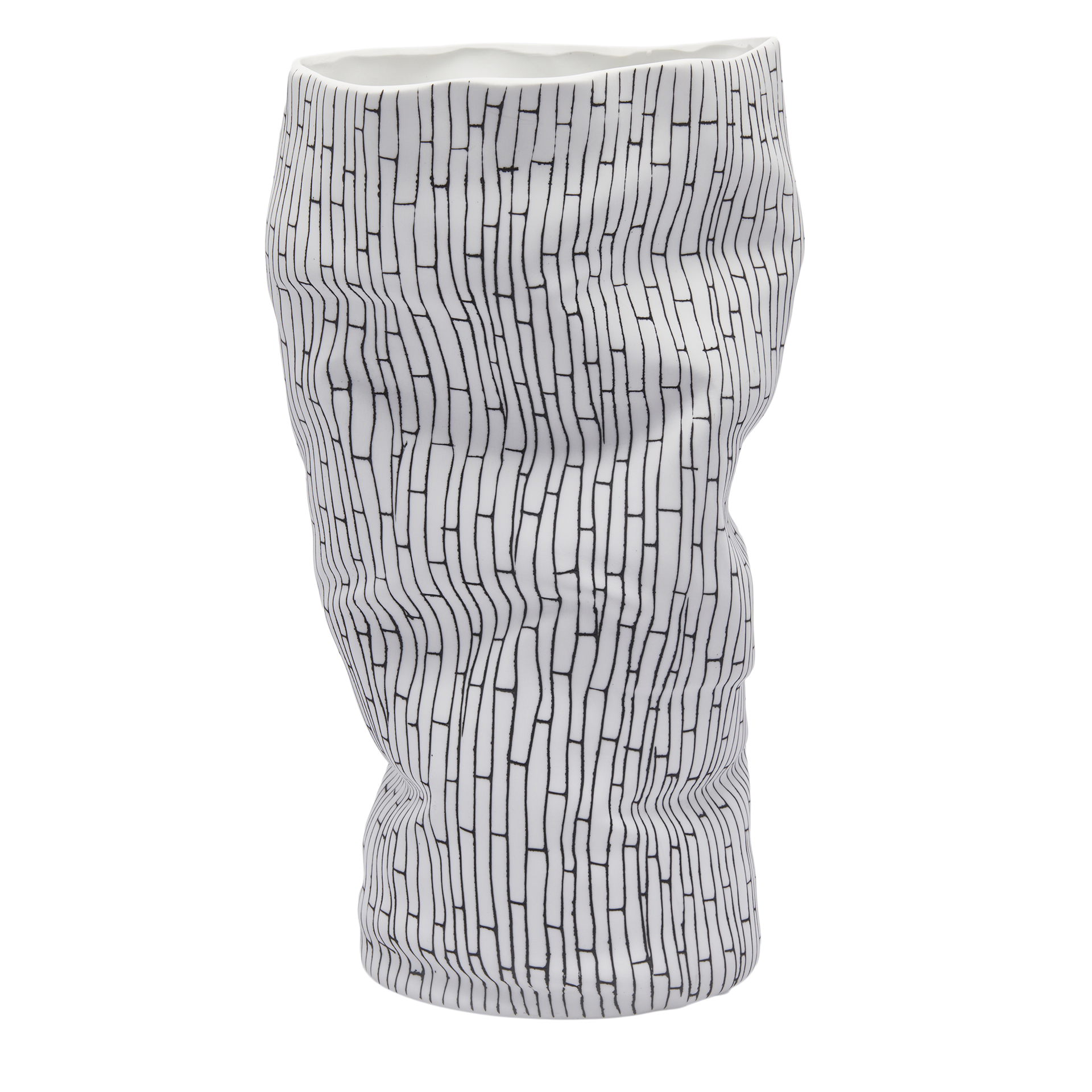 Vase Deluxe Mosaik Porzellan H: 50 cm Edg