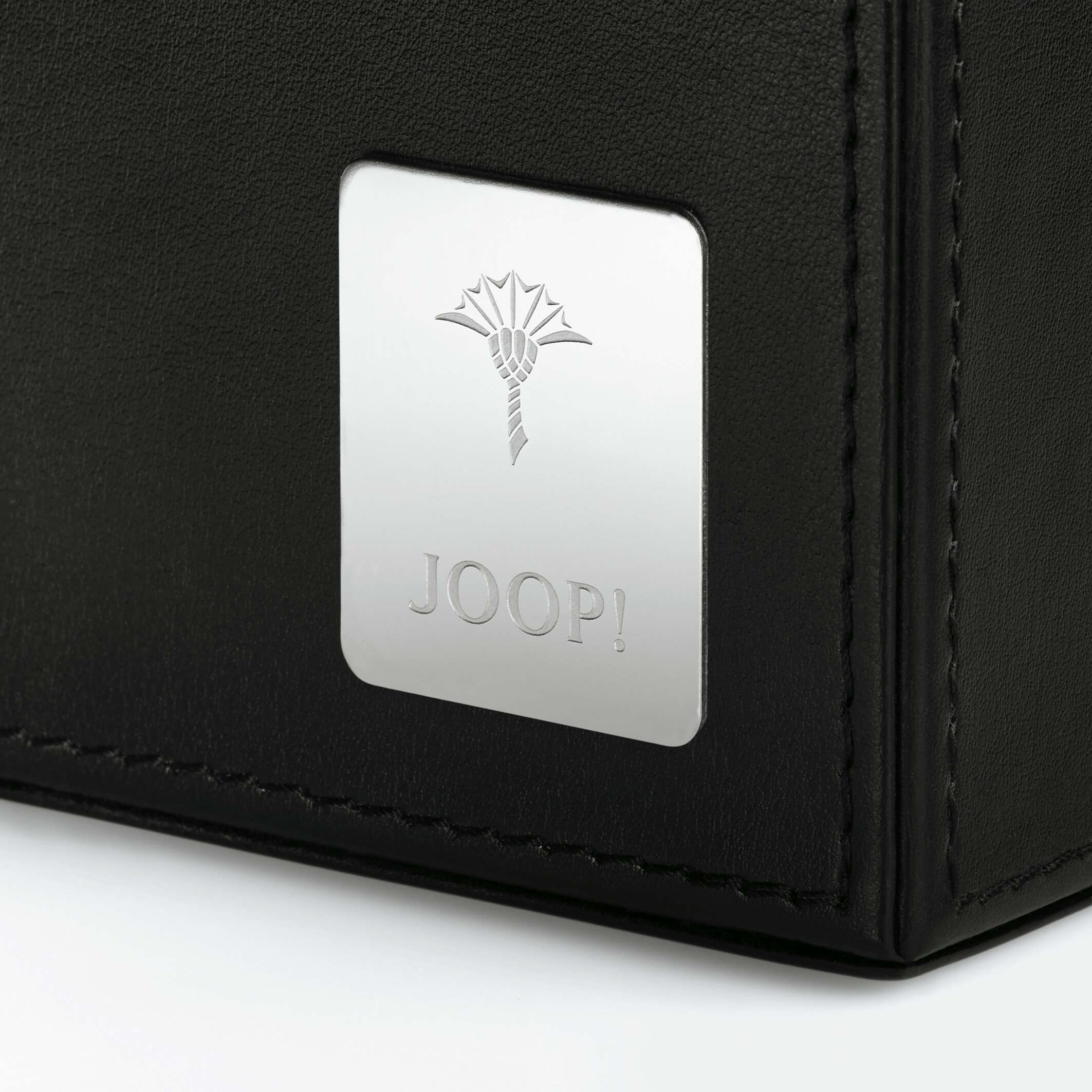 Wäschebehälter Lederoptik Schwarz h: 60 cm von Joop