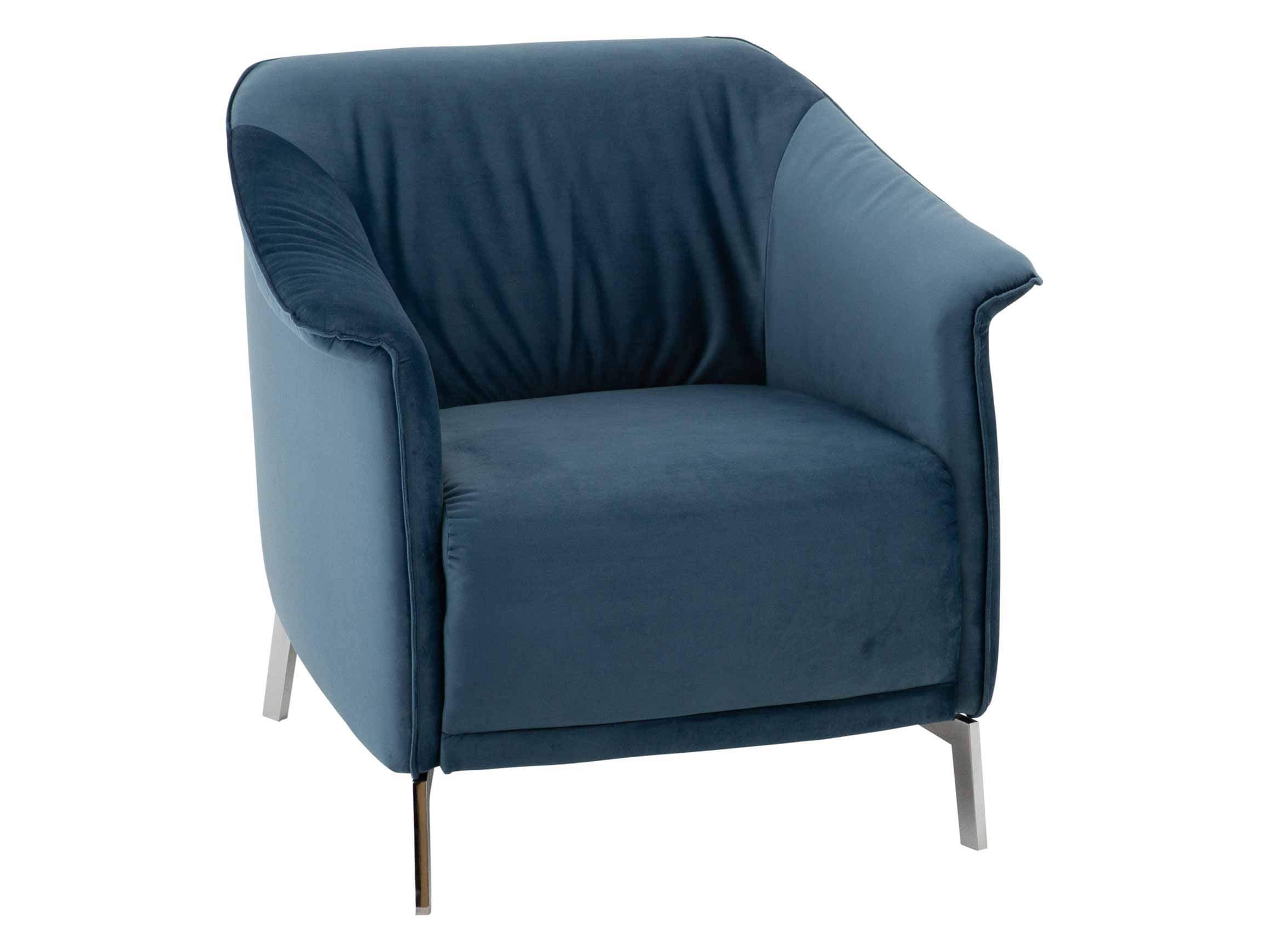 Sessel Laima Candy / Farbe: Blue-Grey / Bezugsmaterial: Stoff