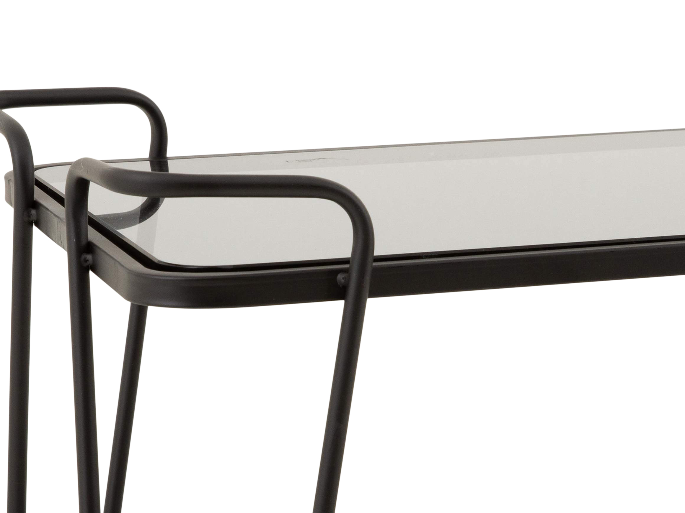 Mesh serving trolley from Kare