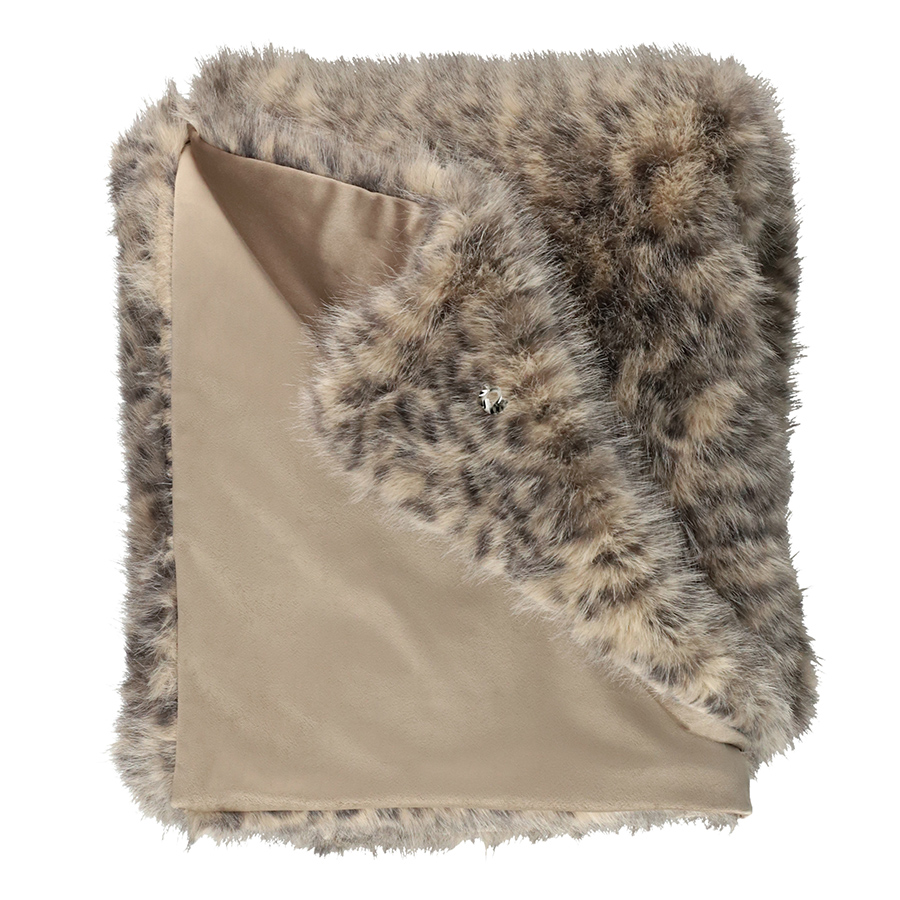 Plaid Leo Braun 130x170 cm Von Sportalm Stoeckel & Grimmler / Grösse: 130 x 170 cm