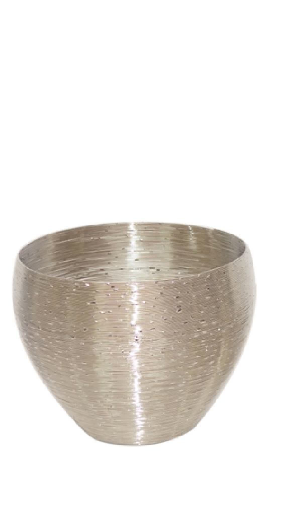 Decofinder Schale Schale Herkules, Edelstahl Silber Grau | Schubiger Möbel
