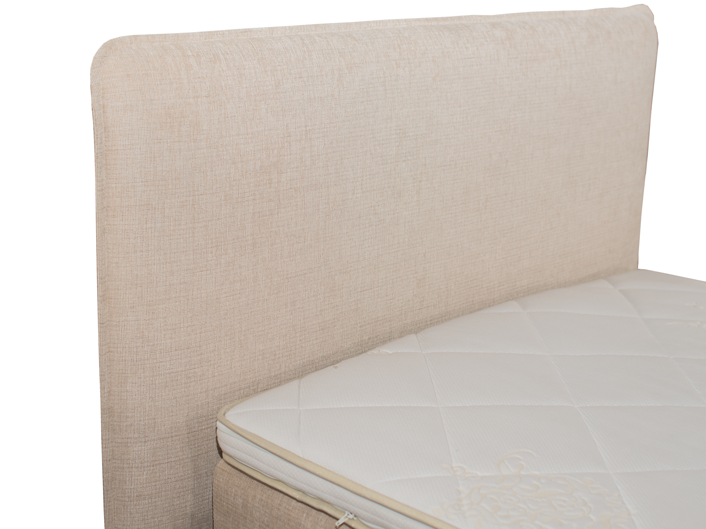 Boxspringbett Artemis, Stoff, Taschenfederkern,