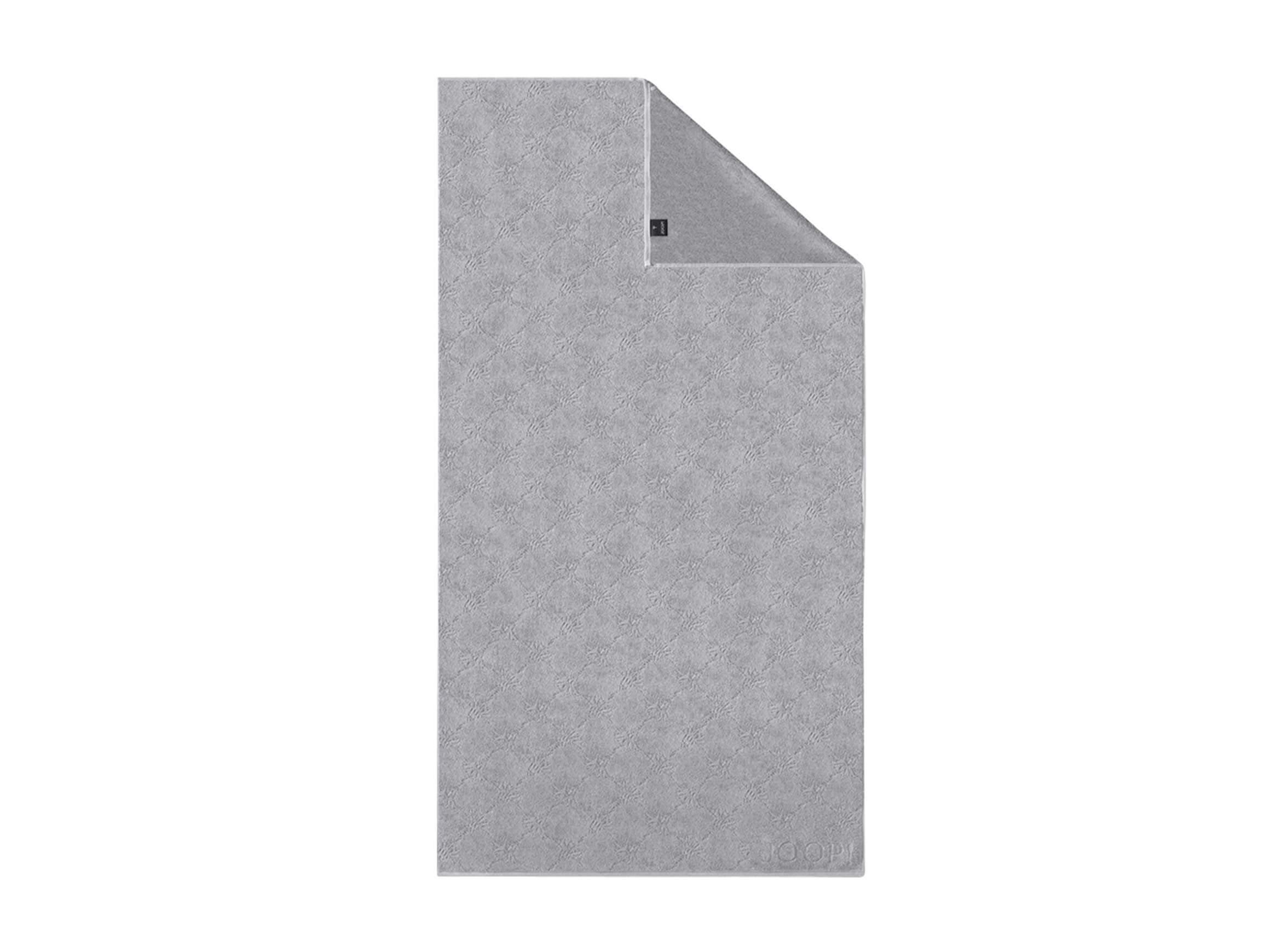 Joop Duschtuch Uni Cornflower Platin. Grösse: 80x150 cm