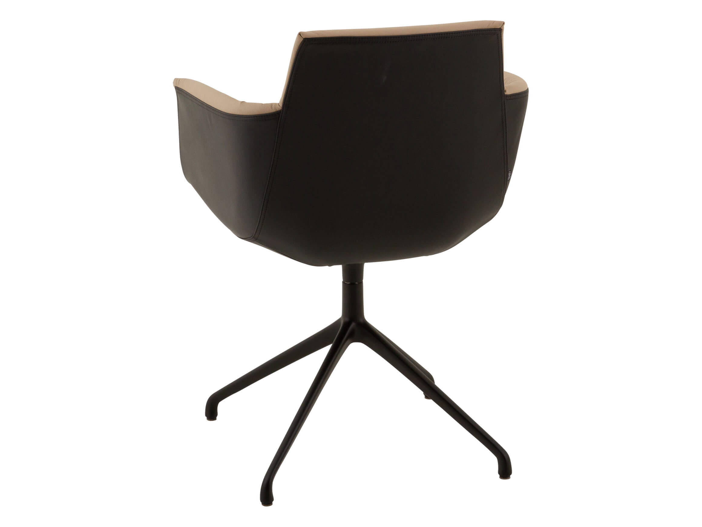 Stuhl Lui Kiesel-Schwarz von Team 7