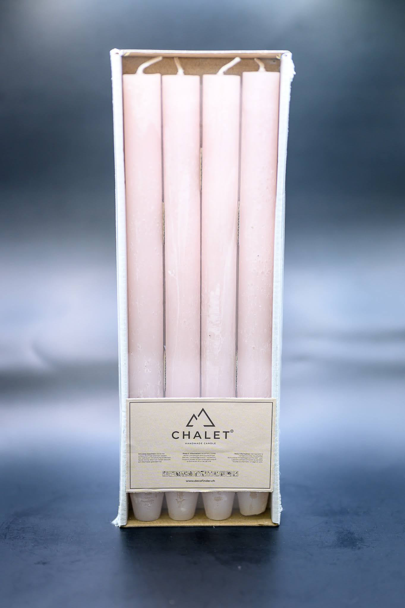 Stabkerze Puder 27cm Decofinder