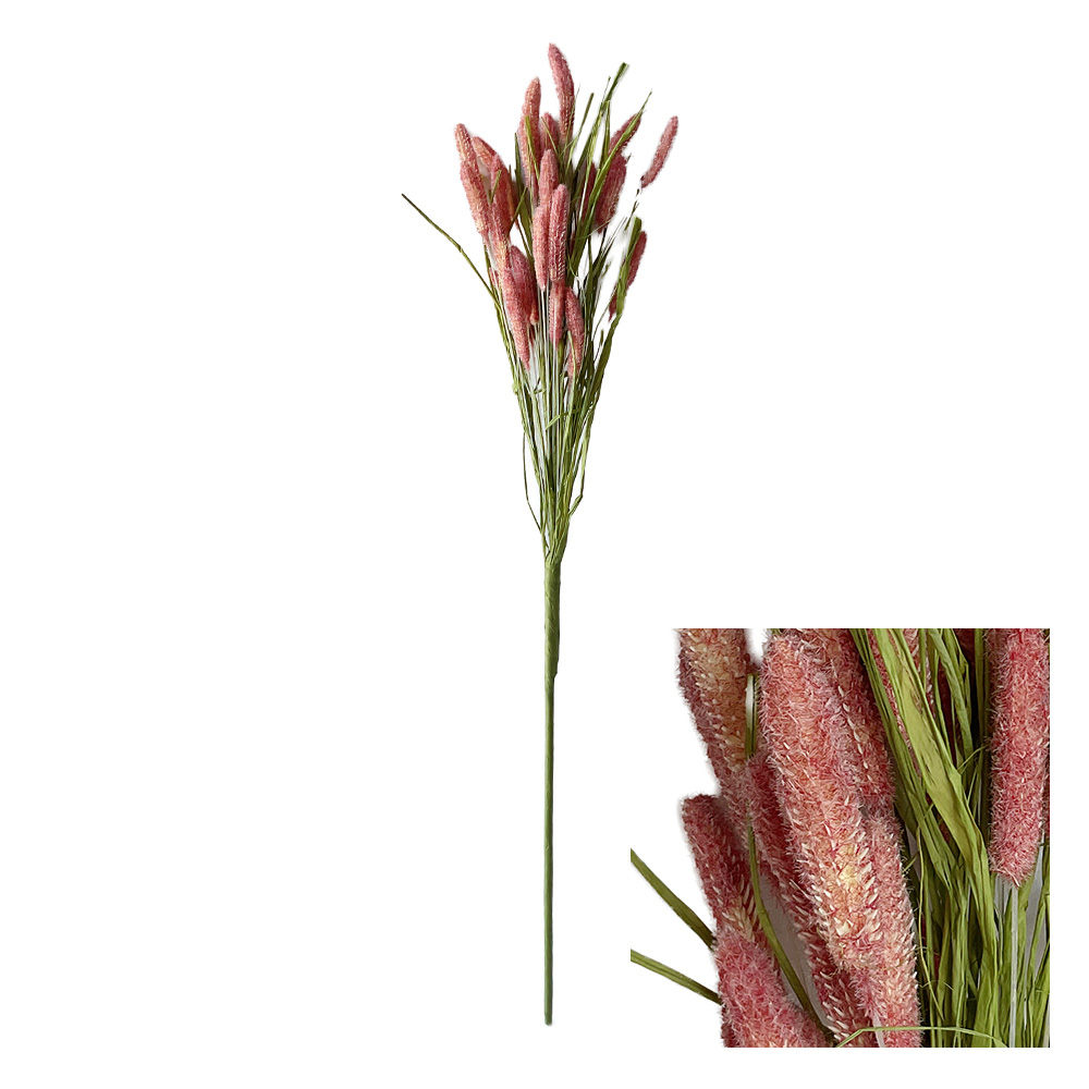 Decofinder Kunstblumen Setaria Pink Rosa | Schubiger Möbel