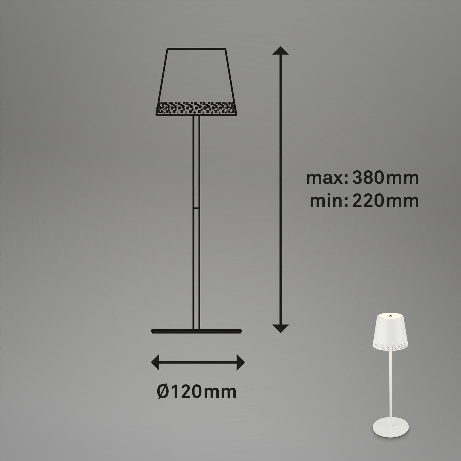 Tischlampe Fabi Ribaglob