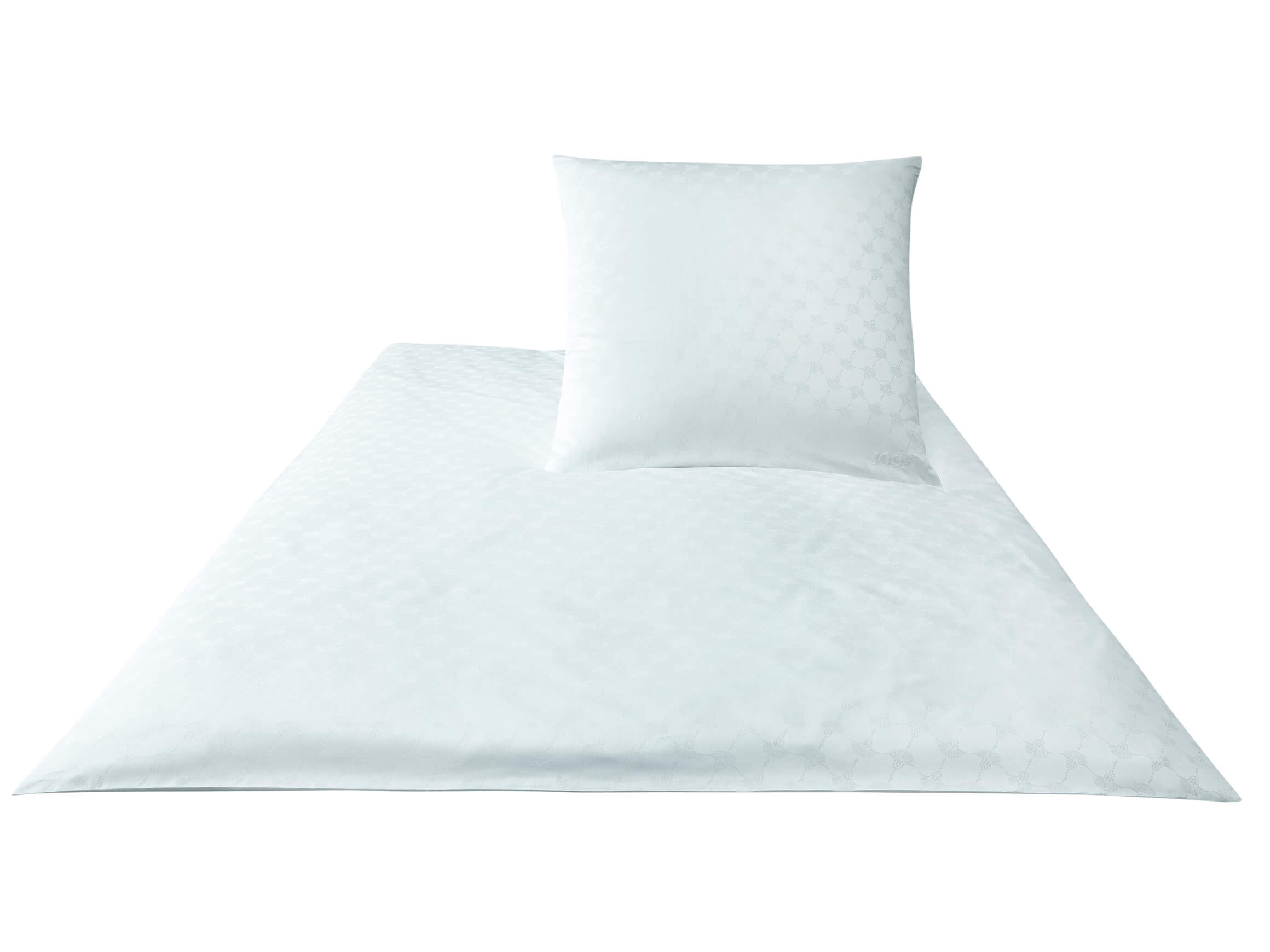 Duvetbezug Cornflower, Weiss 160x210 cm Elegante / Farbe: Weiss