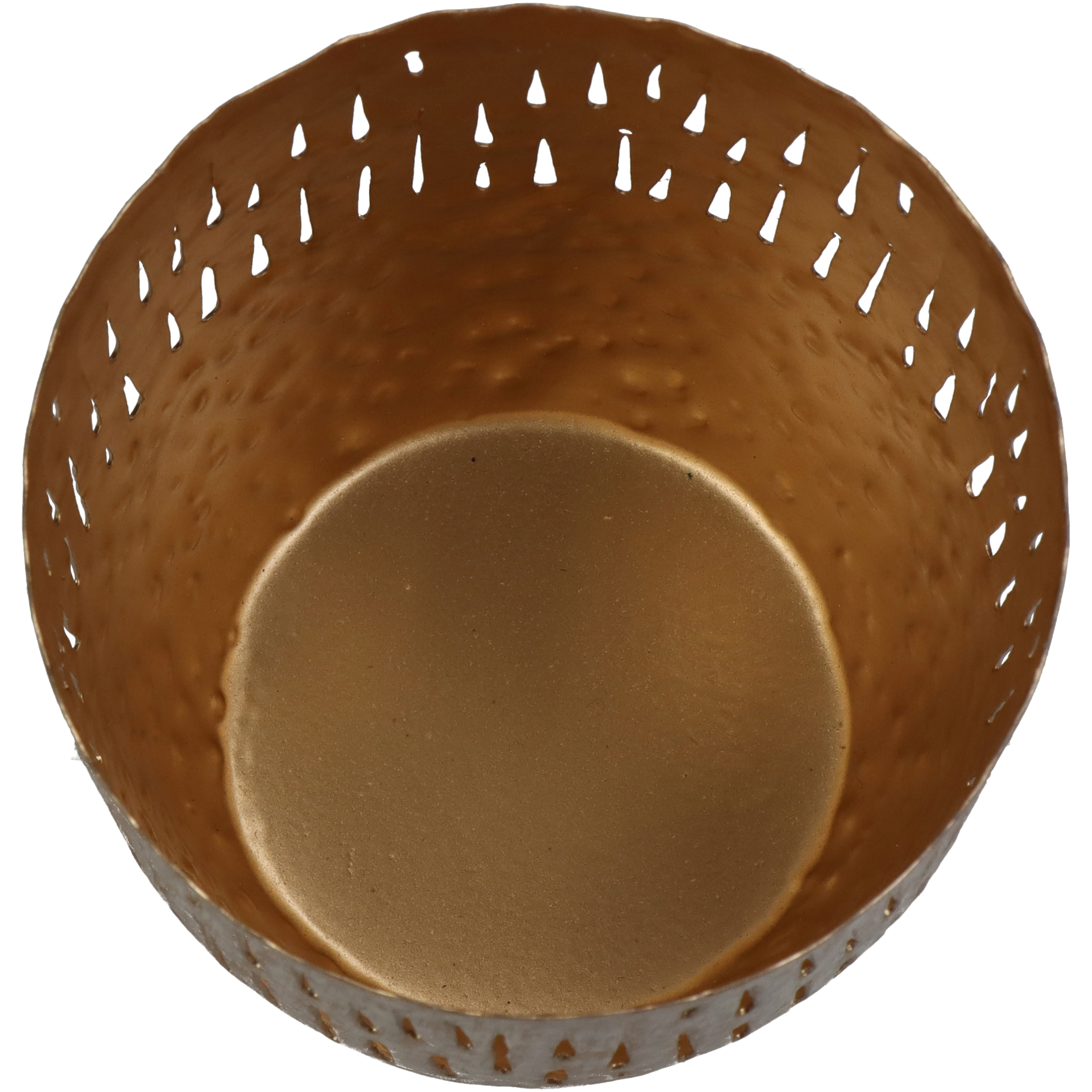 Windlicht Iron, Elfenbein H: 10 cm Kersten