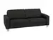 Sofa Shetland Basic B: 214 cm Polipol / Farbe: Anthrazit / Material: Leder Basic