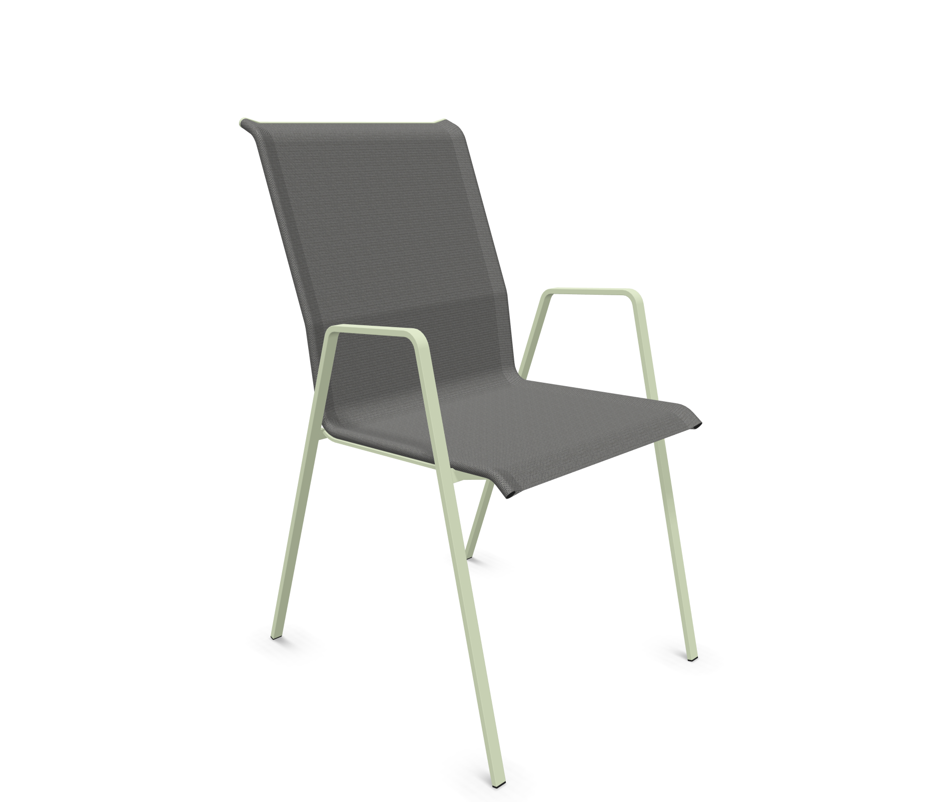 Matten-Sessel Luzern von Schaffner / Farbe: Grau / Grösse: 52 x 65 cm