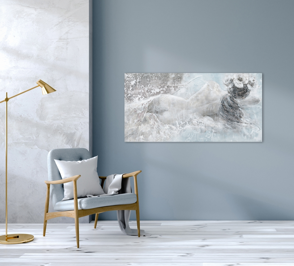 Bild Verträumter Akt image LAND / Farbe: Altgrau