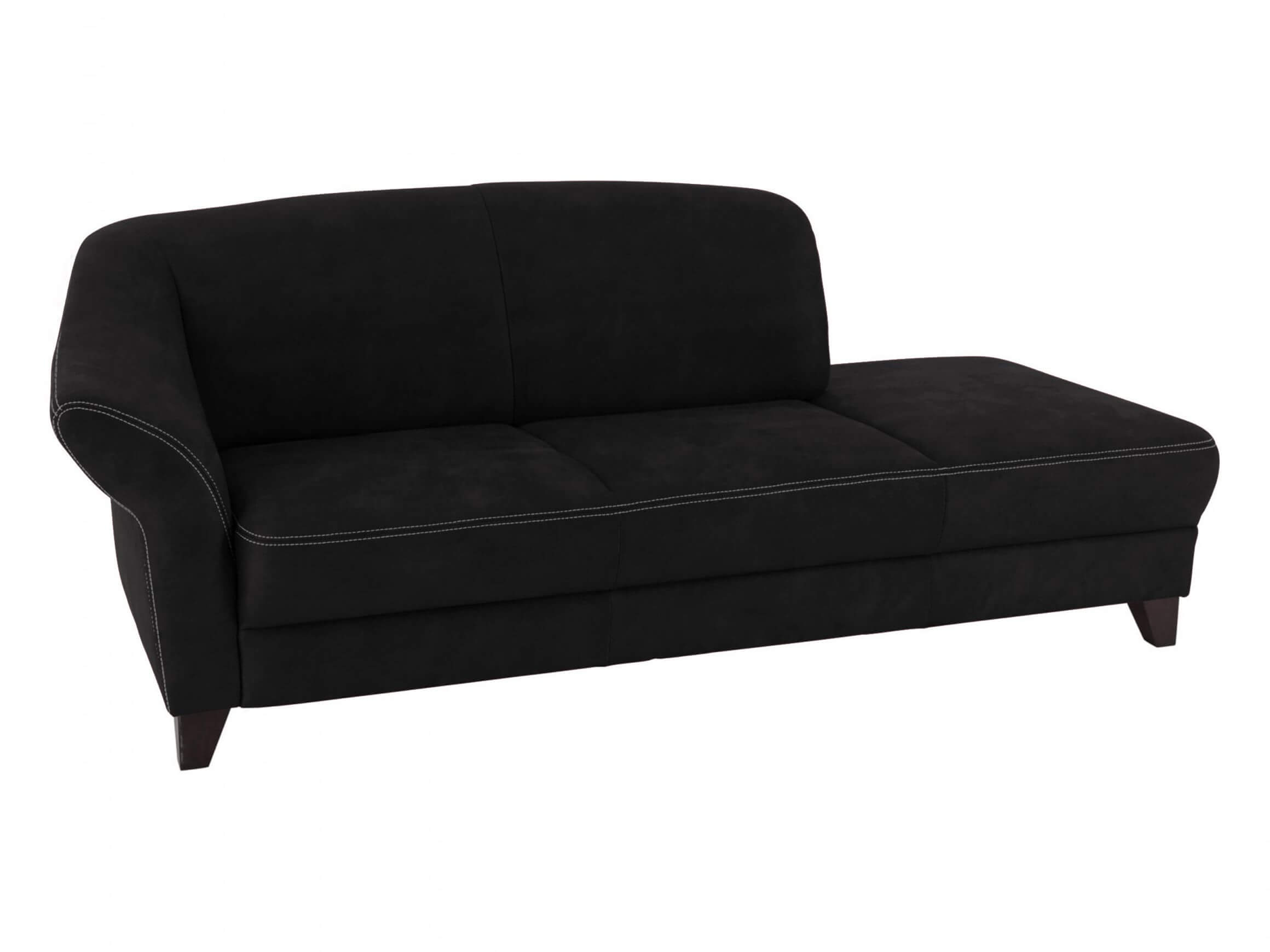 Liegesofa Klosters Basic Ponsel / Farbe: Grau / Material: Leder Basic