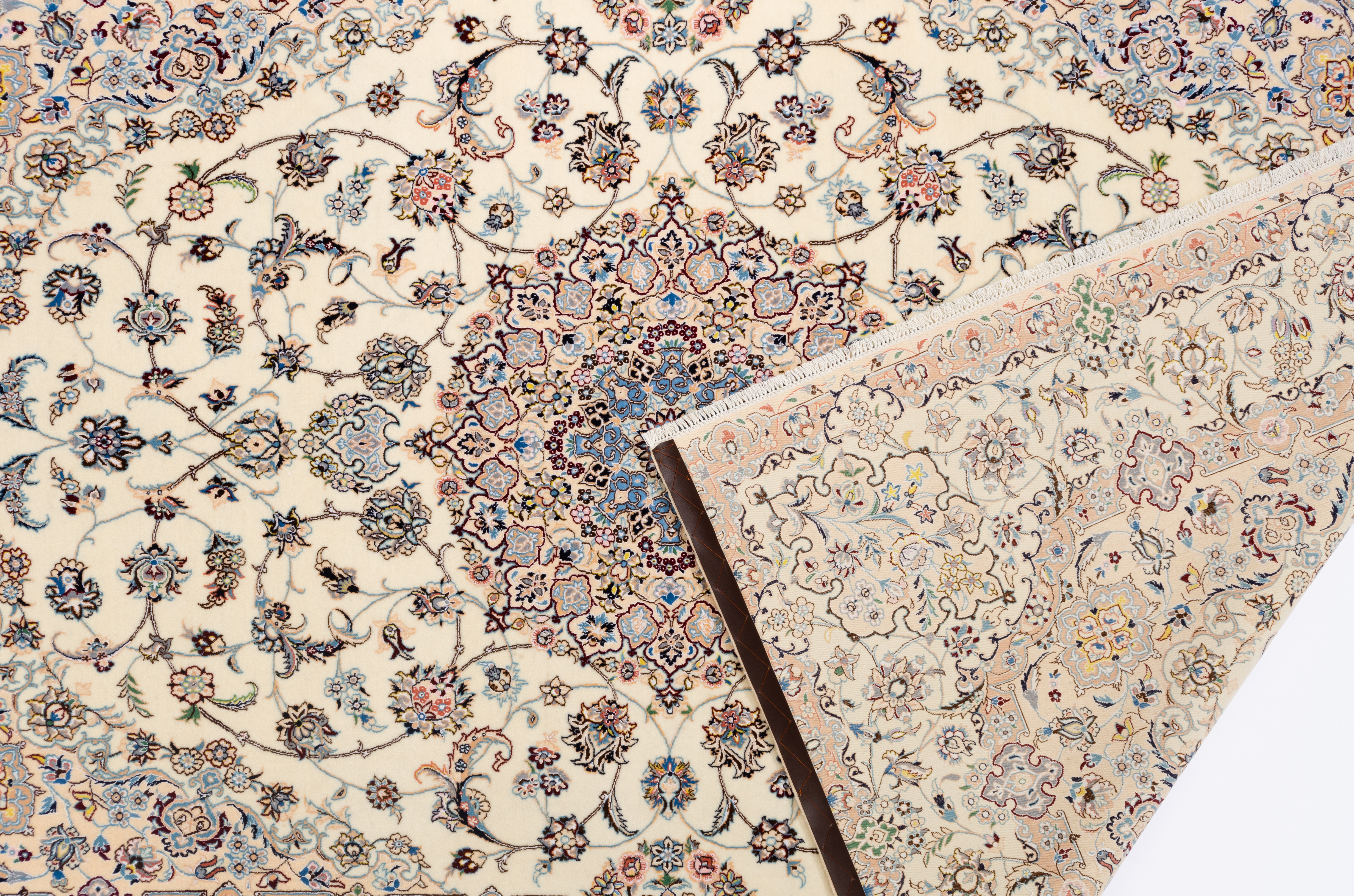 Klassischer Teppich Nain Fein Negra/ Farbe: Creme / Masse (BxT) :202x300 cm