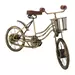 Objekt-Fahrrad antikgold H: 19 cm-Decofinder