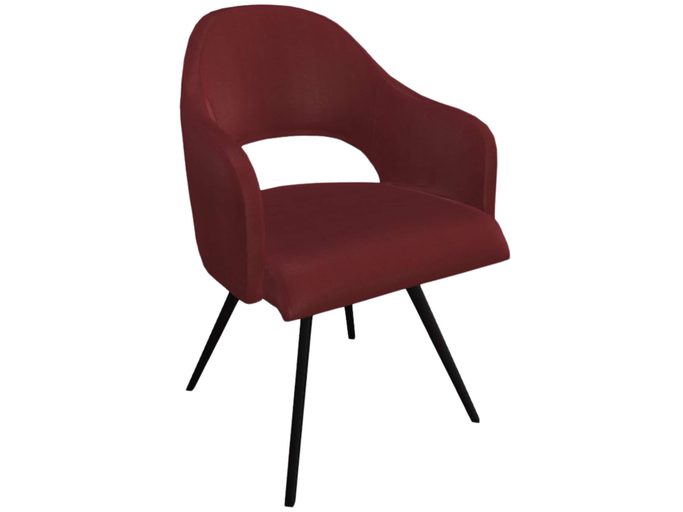 Drehstuhl Salesa Trendstühle / Farbe: Ruby / Material: Stoff
