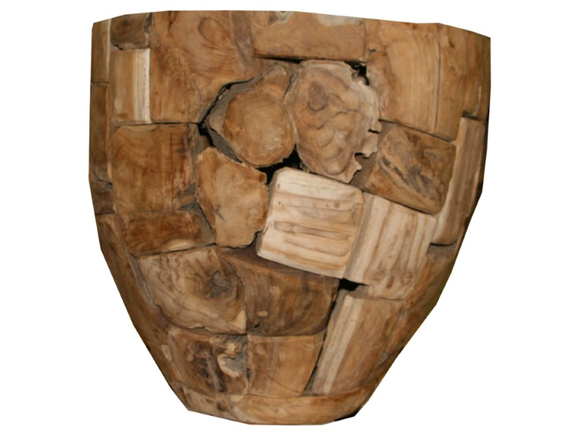 Gefäss Teak Unikat B: 60 cm Dijk