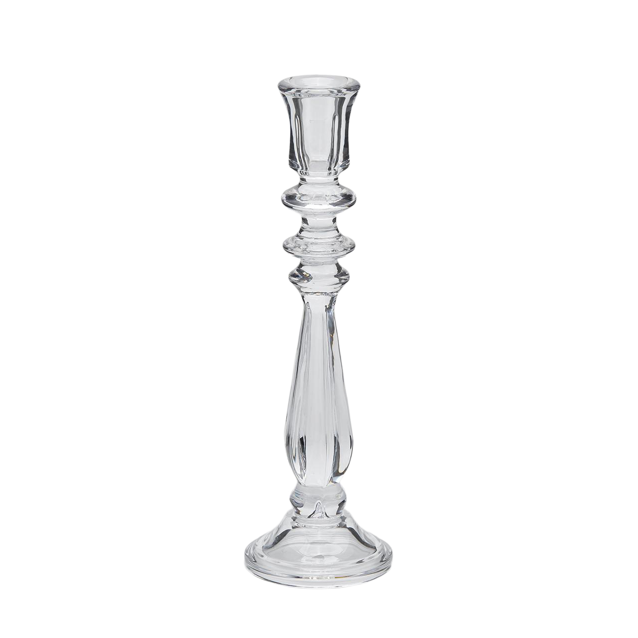 Edg Kerzenständer Glas B: 33 cm  | Schubiger Möbel
