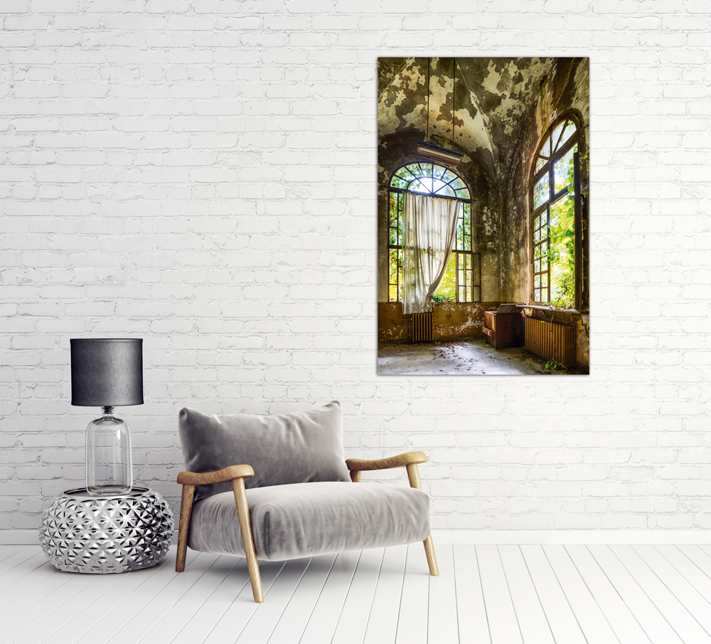 Alubild-Raum in Verlassener Villa-image LAND