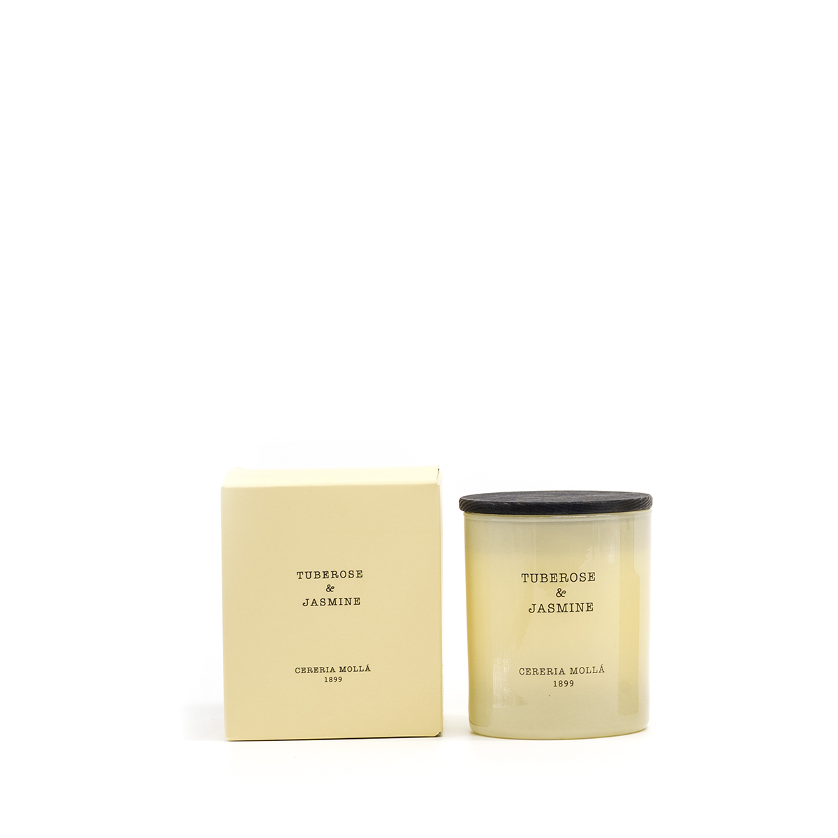 Tuberose scented candle & Jasmine 230g Cereria Molla 1899 S.L.