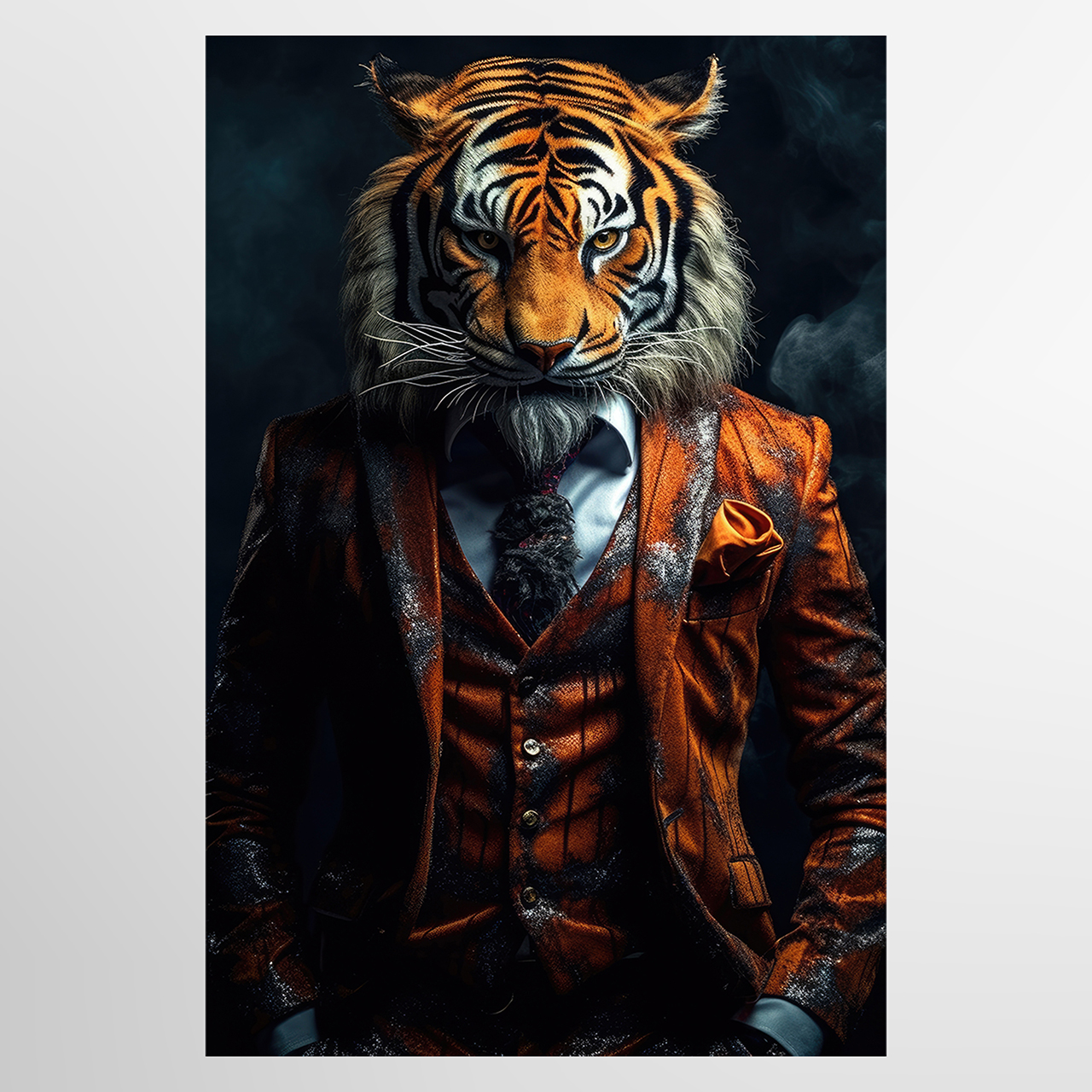 Canvas-Stylish Tiger-image LAND