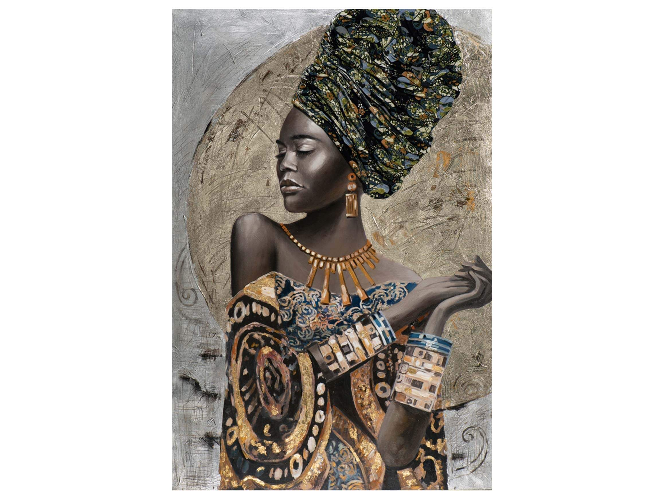 image LAND Bild Tribal Woman H: 150 cm  | Schubiger Möbel