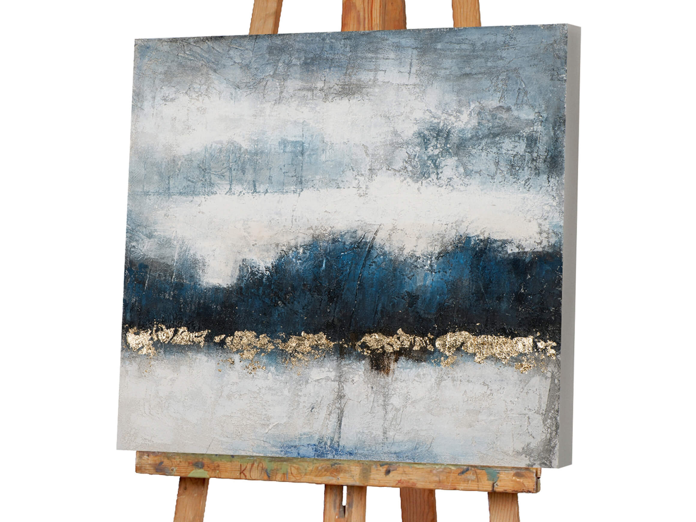 Bild Farbkomposition in Weiss und Königsblau 2 image LAND