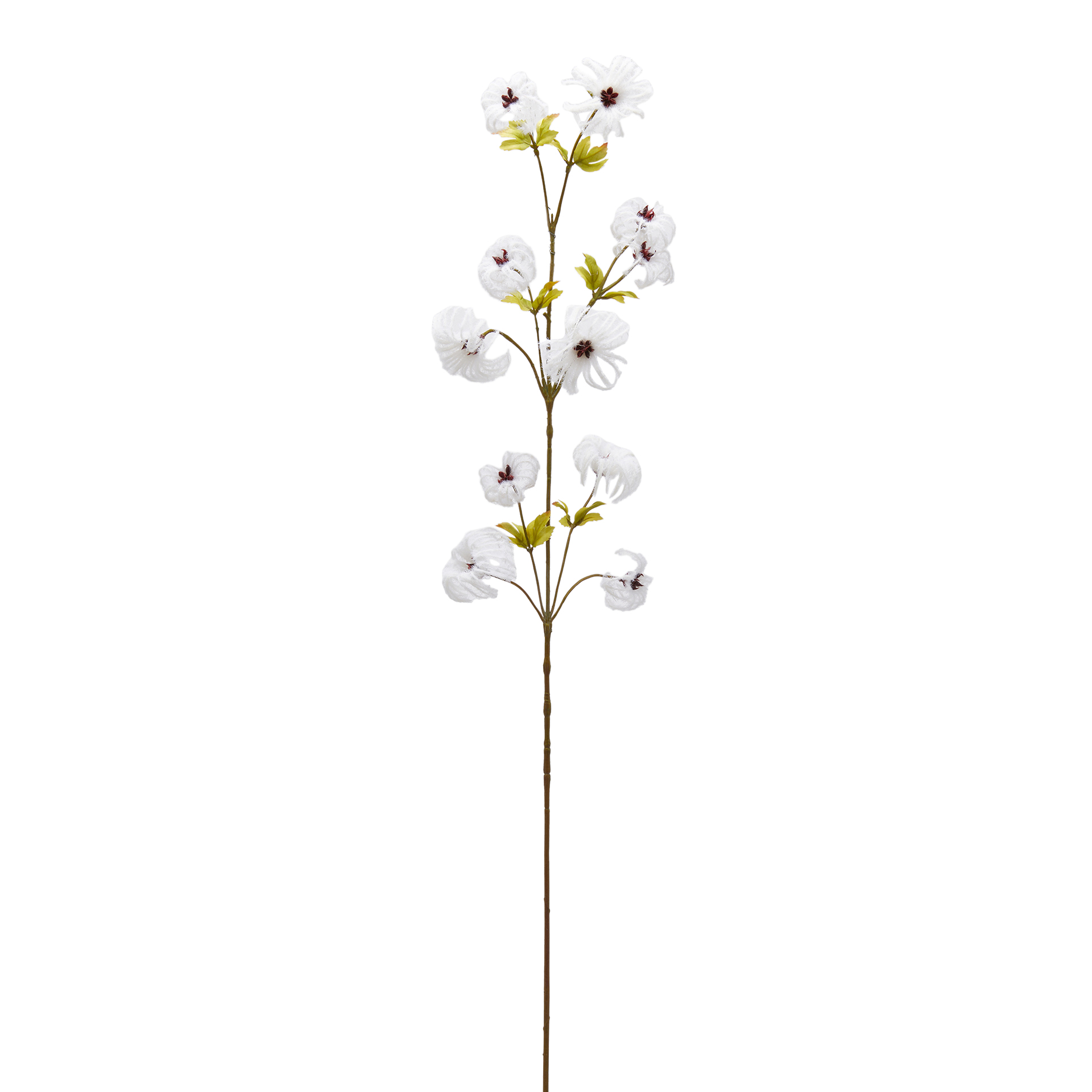 Kunstblume Clematis Beige H: 107 cm Edg