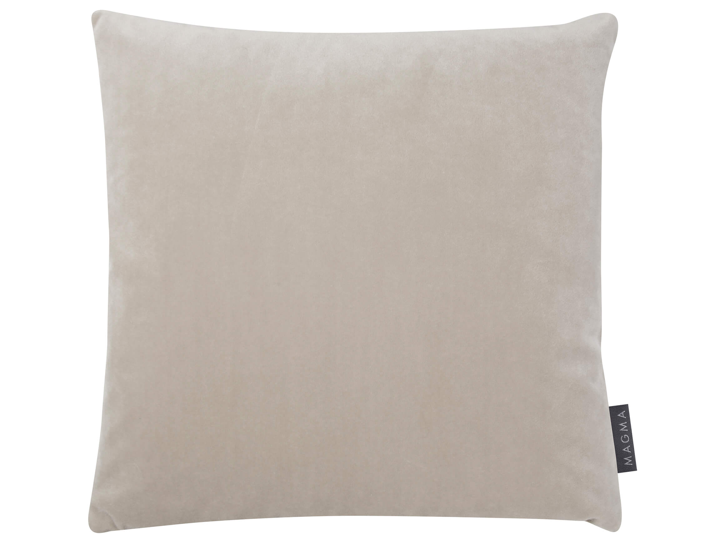 Kissenhülle Samt Beige 40x40 cm Magma