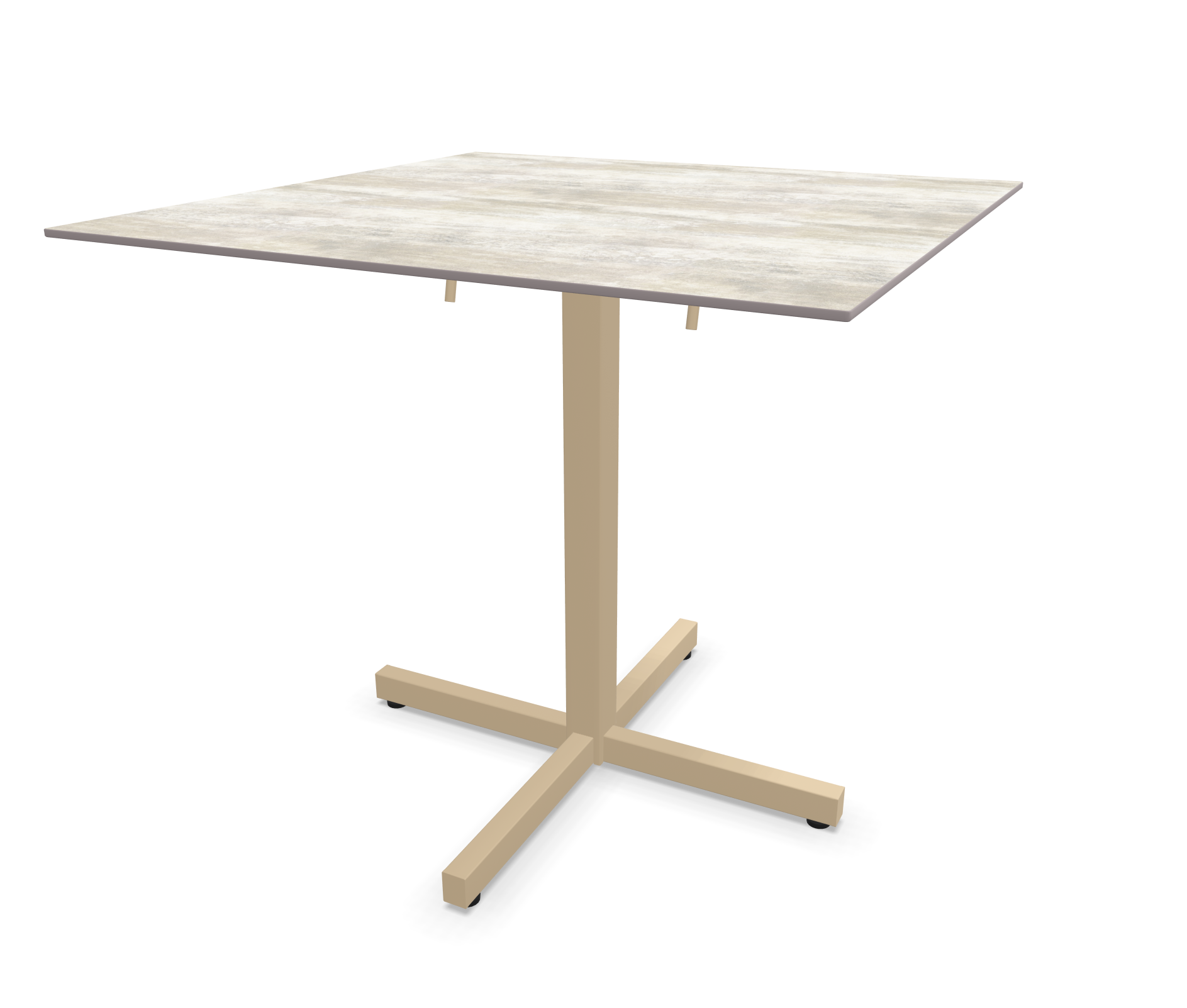 Schaffner Gartentisch Luzern Quadratisch Beige | Schubiger Möbel