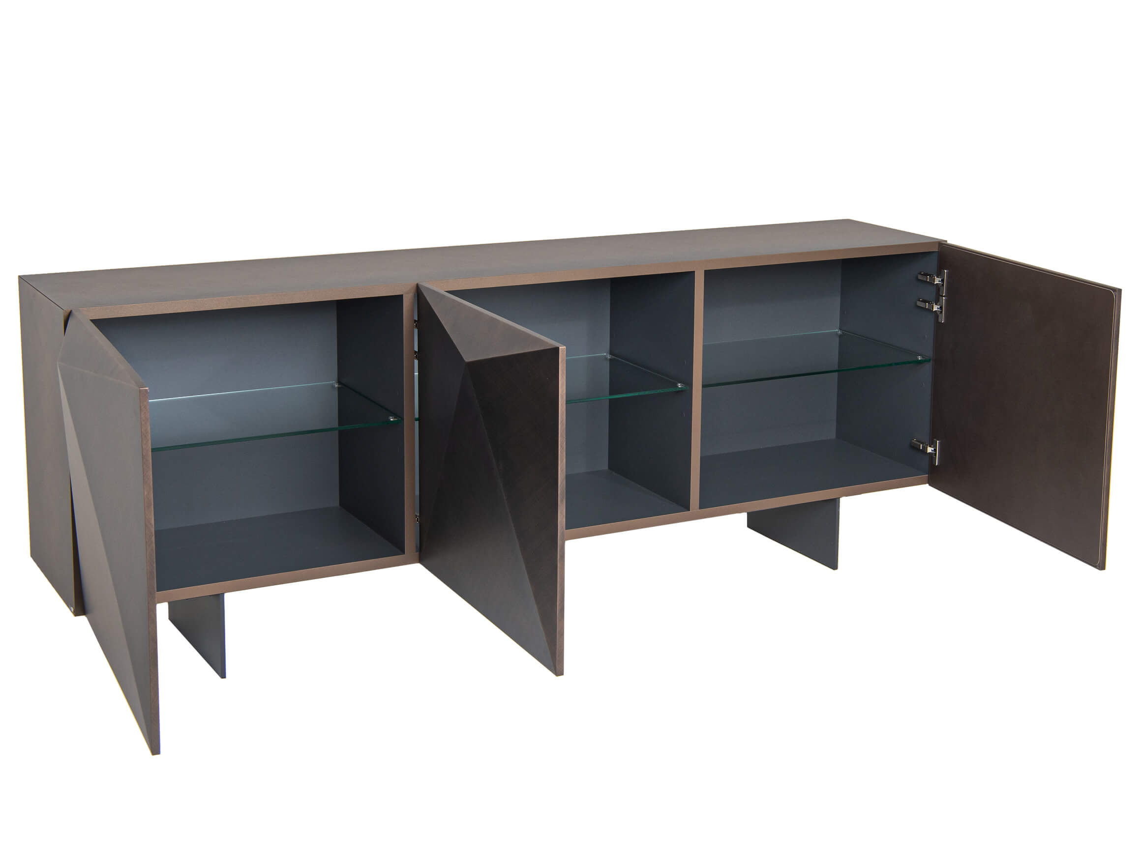 Kredenz Kayak Cattelan / Farbe: Bronze Graphit