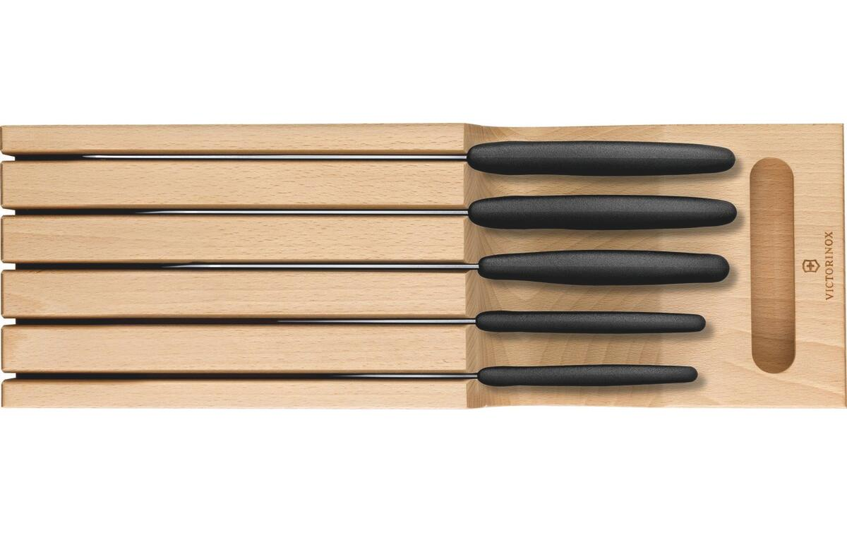 Messerblock-Set Messer Swiss Classic 6-teilig, Nature Von Victorin Alltron / Farbe: Nature