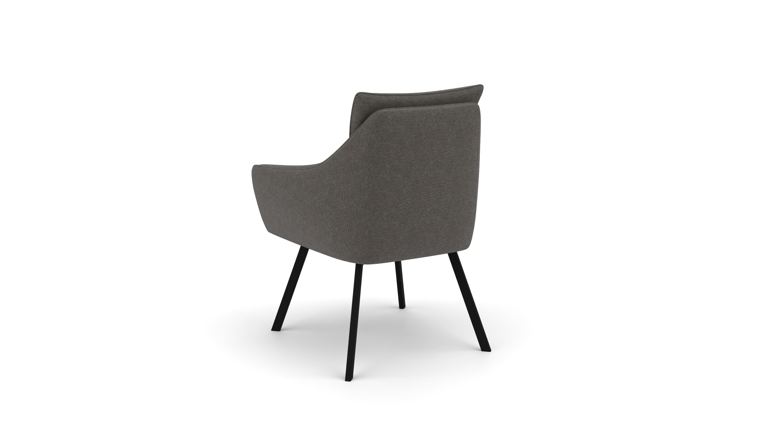 Stuhl Pegasus b - UrbanDesign / Farbe: Taupe / Bezugsmaterial: Stoff