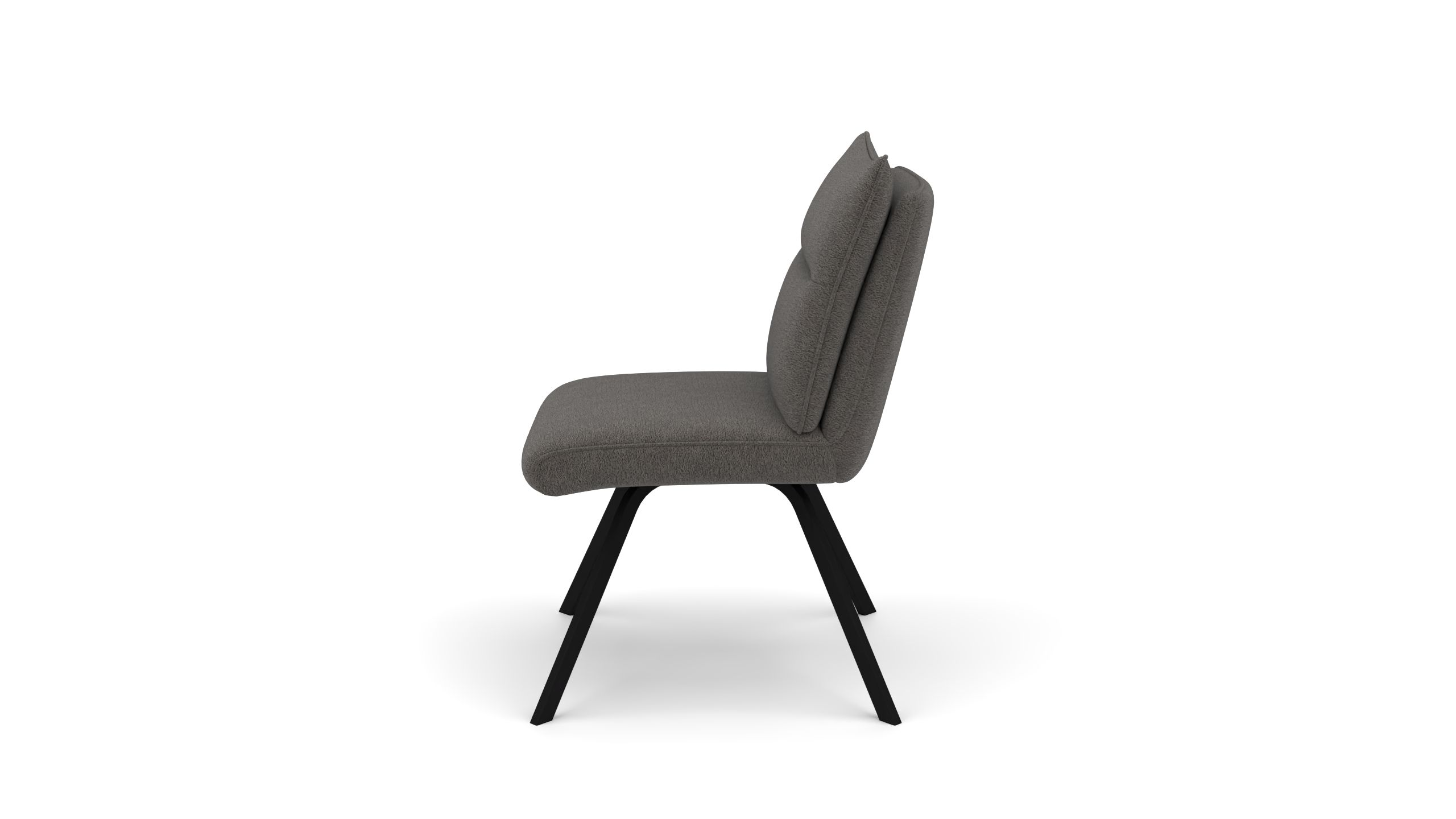 Stuhl Pegasus a - UrbanDesign / Farbe: Taupe / Bezugsmaterial: Stoff