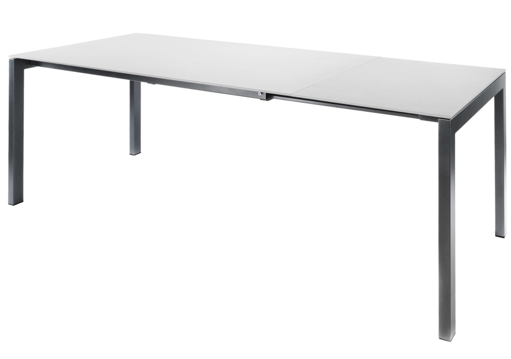 Extendable table Luzern from Schaffner / Colour: white / Size: 220/280 x 100 cm