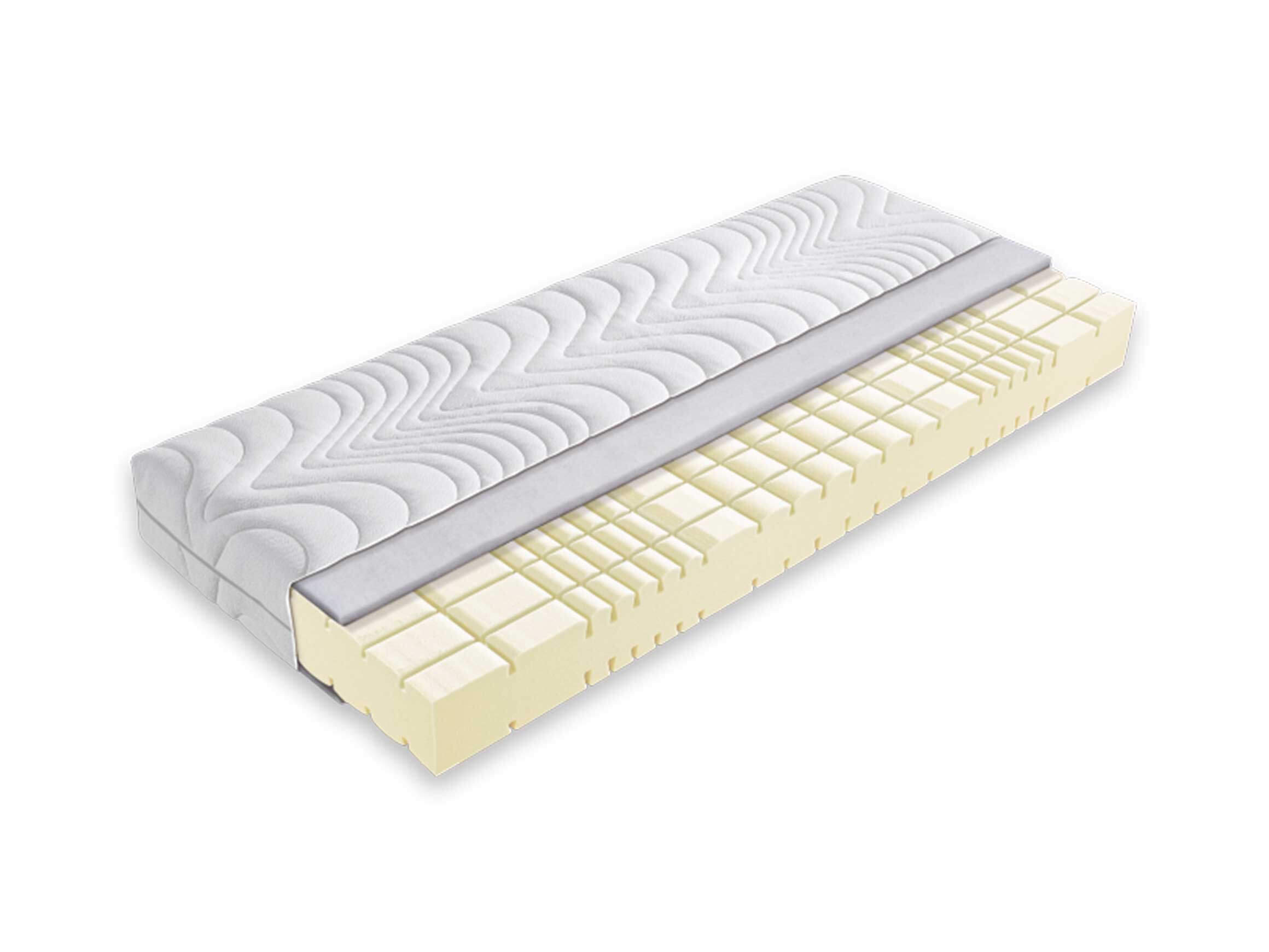 Miasuite Geriatrische Matratze 90x190 Cm – Mit Gelenk, Wasserdichtem Bezug, Für Pflegebetten