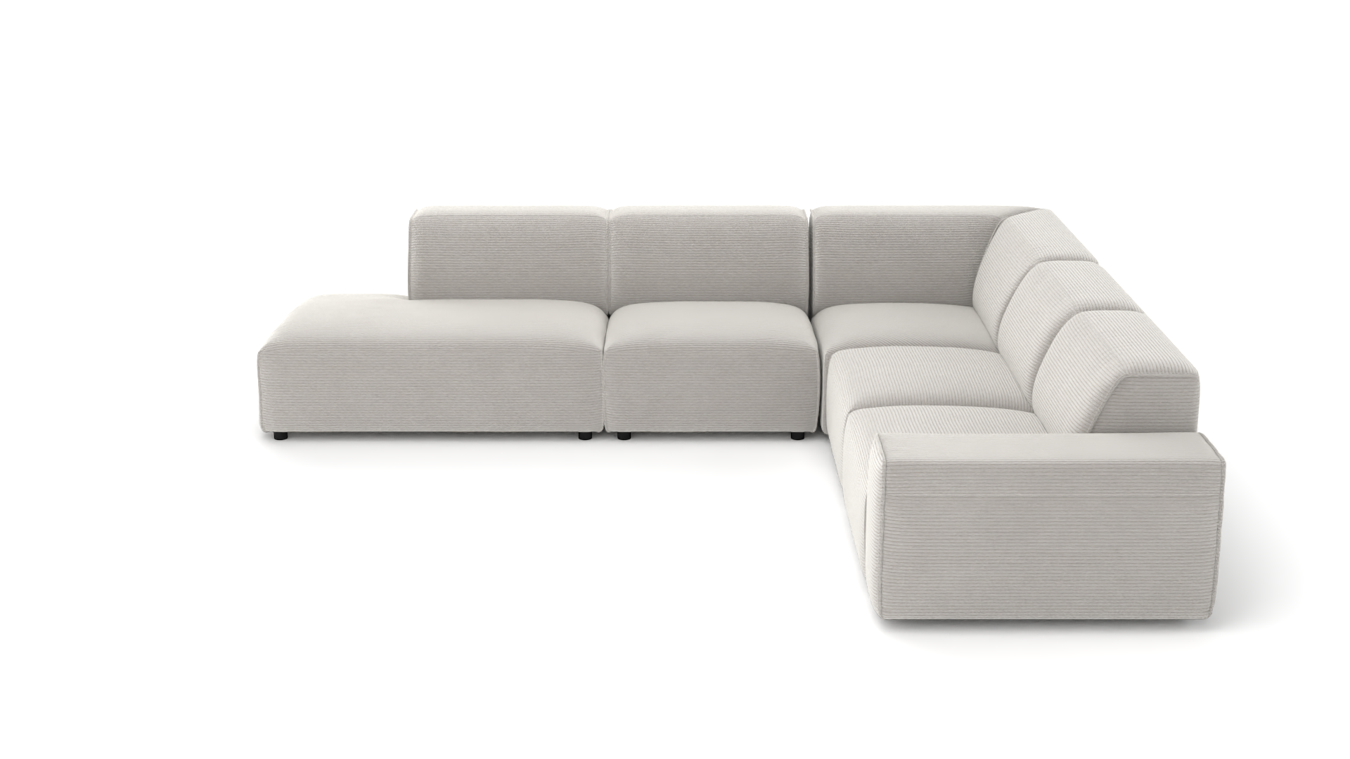 Ecksofa Venus links – komfortabel, modular & stilvoll