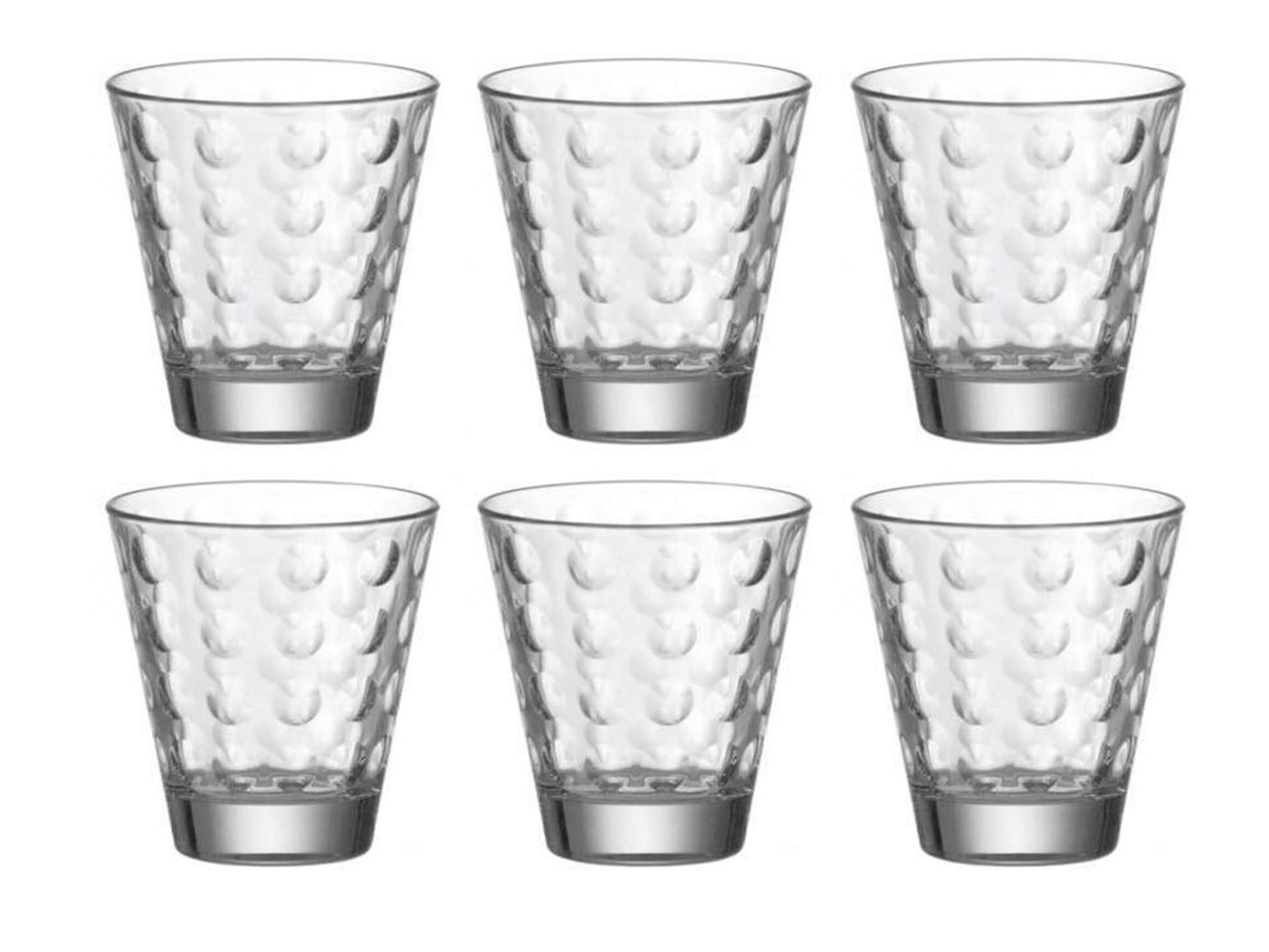 Alltron Trinkglas Optic 2.15 Dl, 6 Stück Transparent | Schubiger Möbel