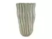 Vase Keramik Weiss H: 31 cm Decofinder