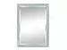 Spiegel Ilvy Silber-Weiss Len-Fra/ Farbe: Silber / Masse (BxH) :57,00x77,00 cm