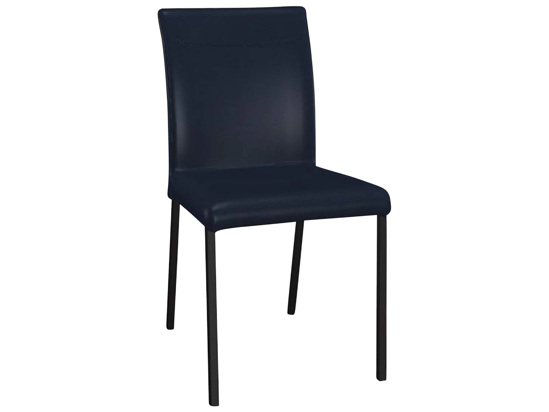 Stuhl Leicht Premium Trendstühle / Farbe: Kobalt / Material: Leder