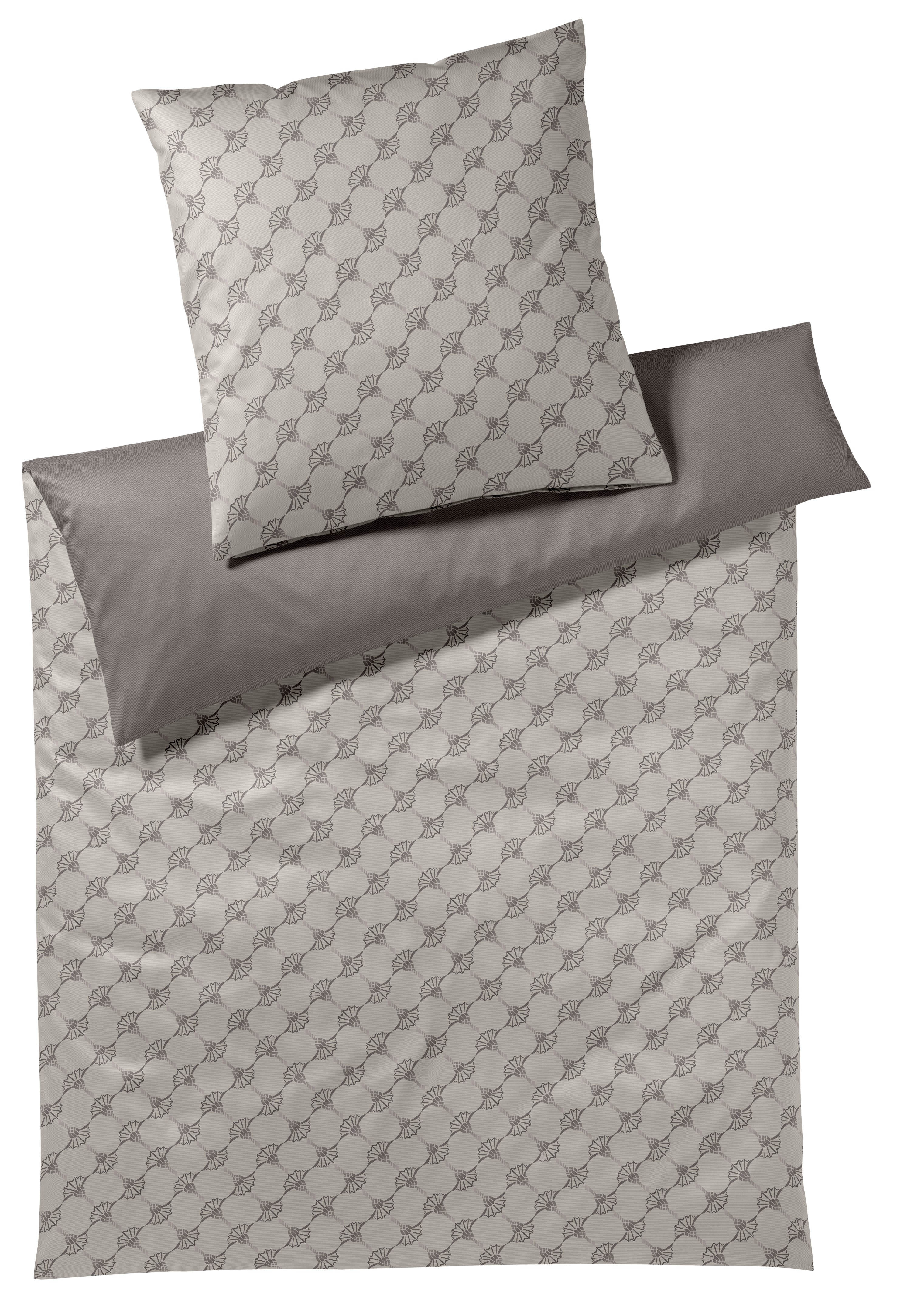 Bettwäsche Cornflower Double, Taupe Elegante / Grösse: 50 x 70 cm