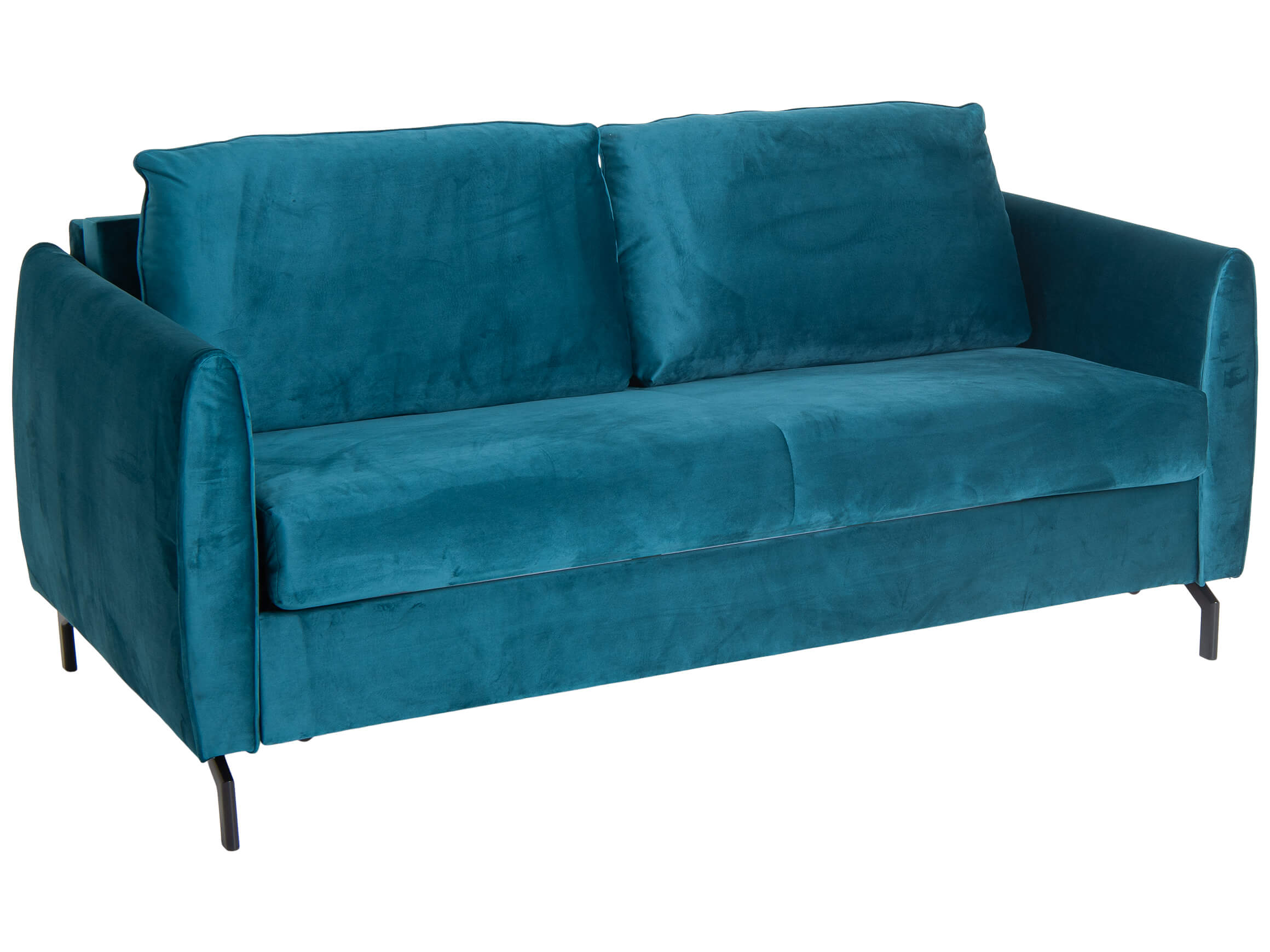 Faltbett Jackson Nehl / Farbe: Petrol / Bezugsmaterial: Stoff