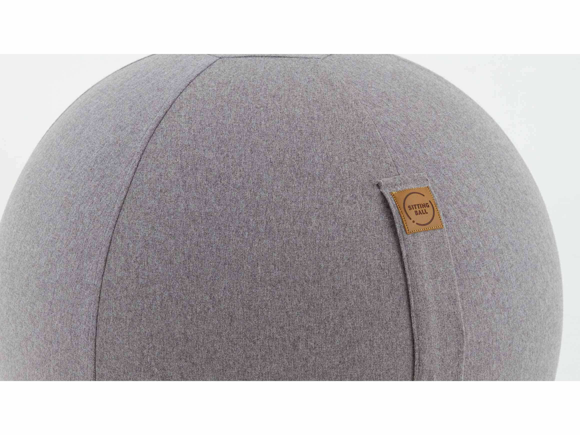 Sitzball Felt Grau Magma