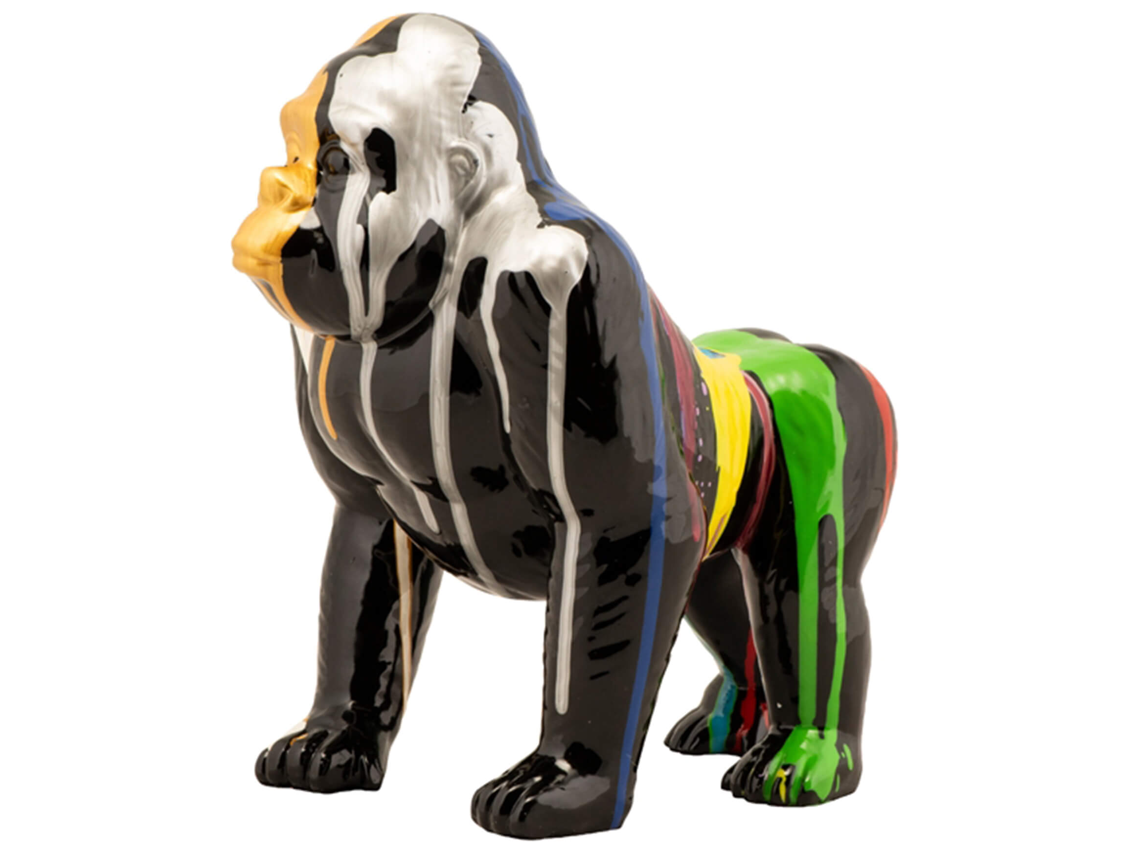 Skulptur Bunter Gorilla image LAND