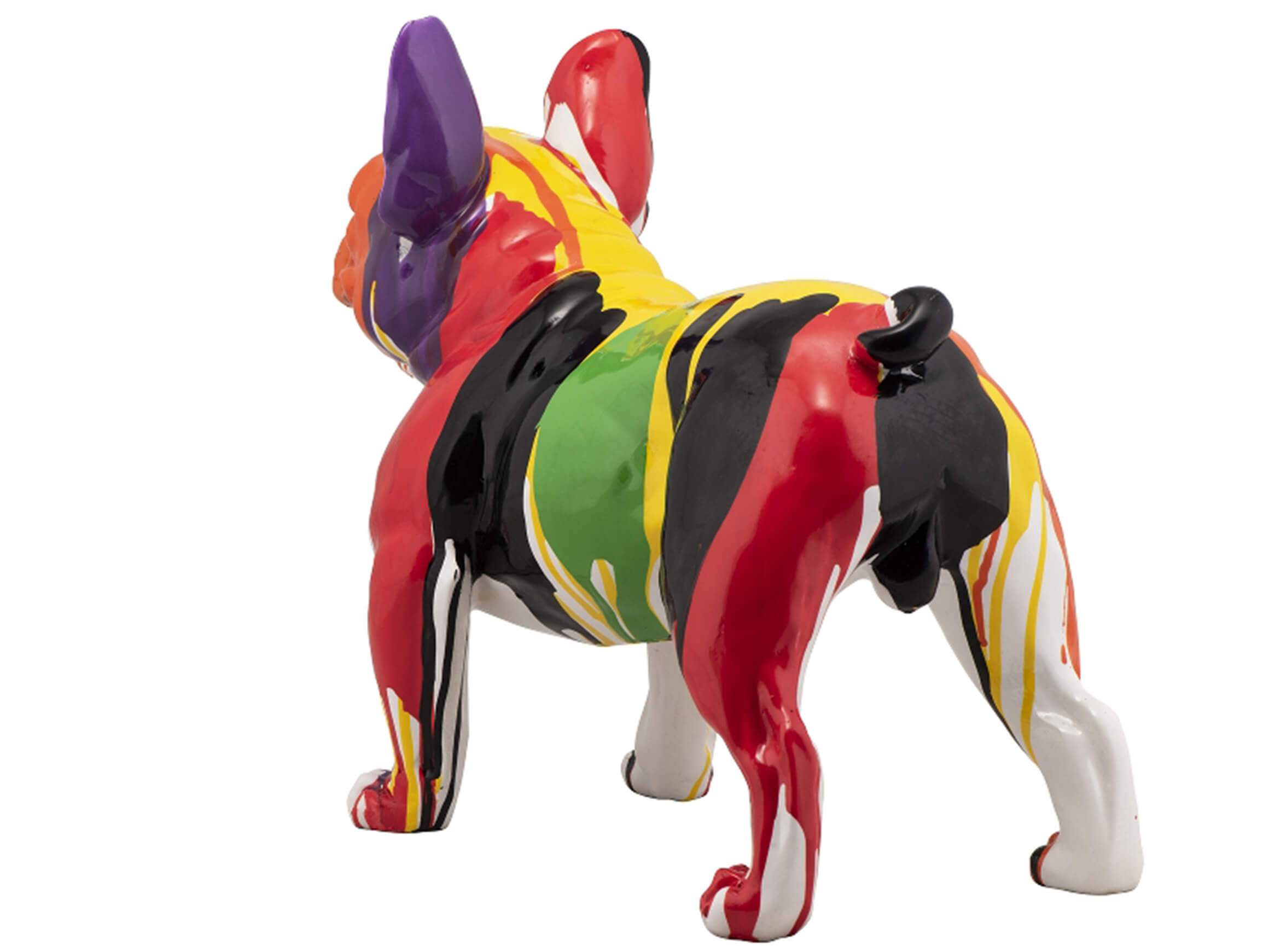 Skulptur Bunte Bulldogge 3 image LAND