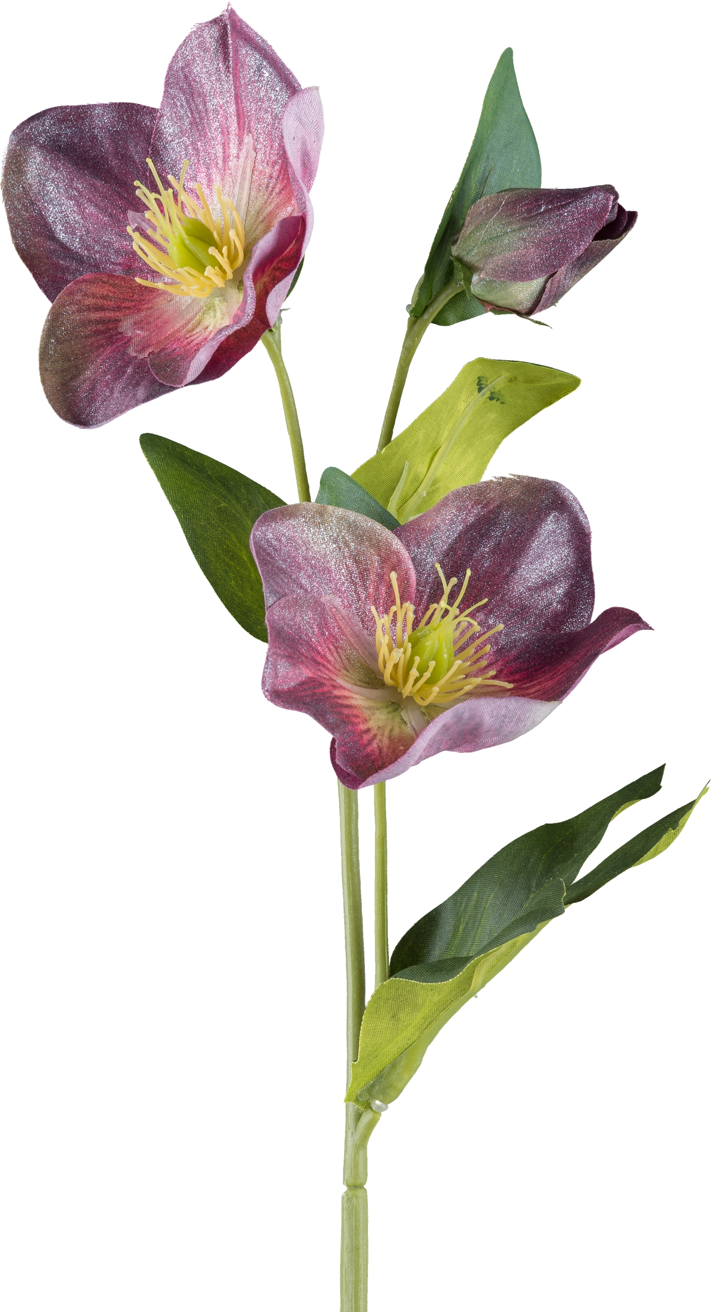 Gasper Kunstblumen Christrose Geeist, Amethyst  | Schubiger Möbel